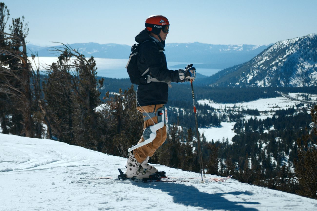 Roam Ski — exosquelette pour les skieurs débutants