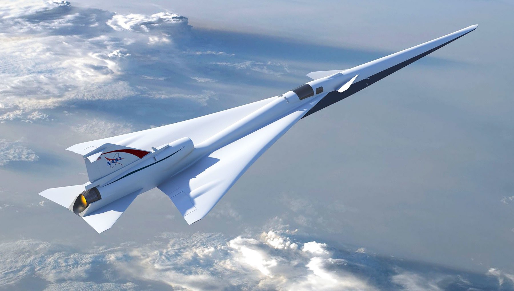 NASA hired Lockheed Martin to create a quiet supersonic aircraft