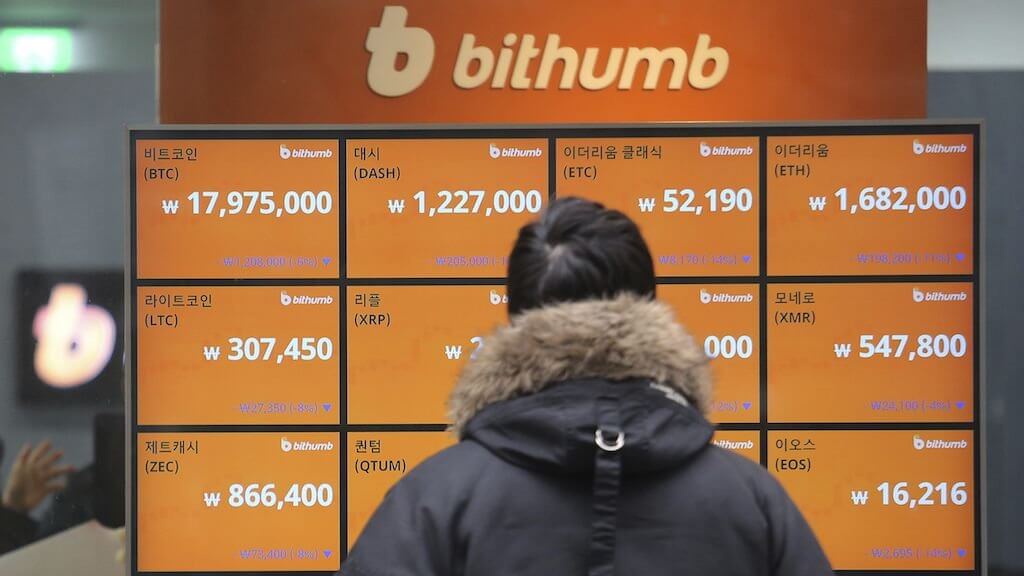 Granskningen avslöjade mängder av cryptocurrency reserver utbyte Bithumb