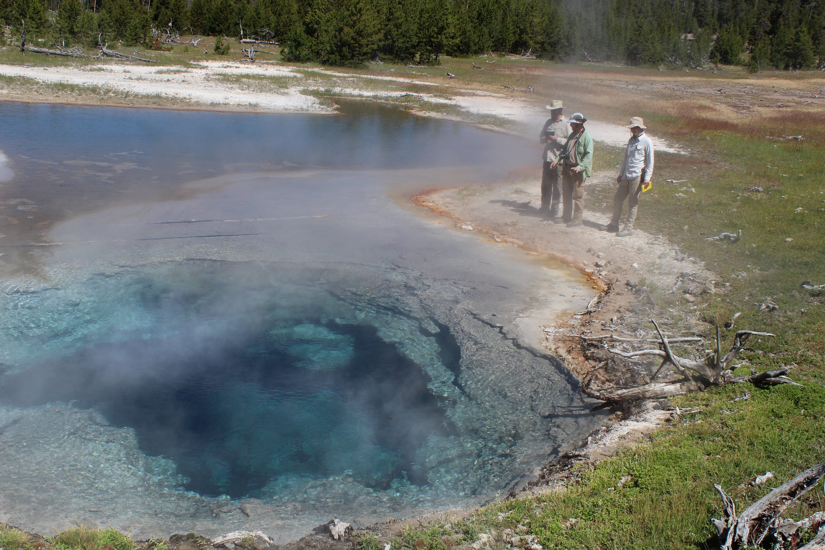 Yellowstone le dice cómo encontrar vida en marte