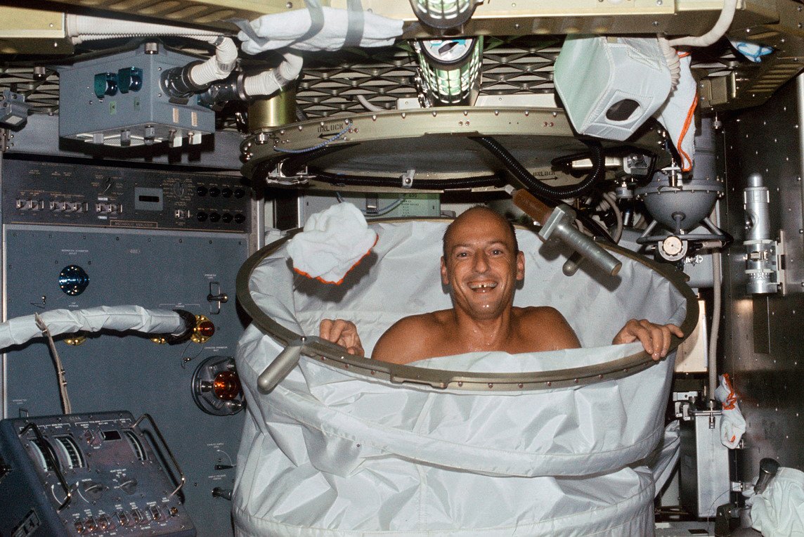 У Росії ведеться розробка сауни і пральної машинки для космонавтів