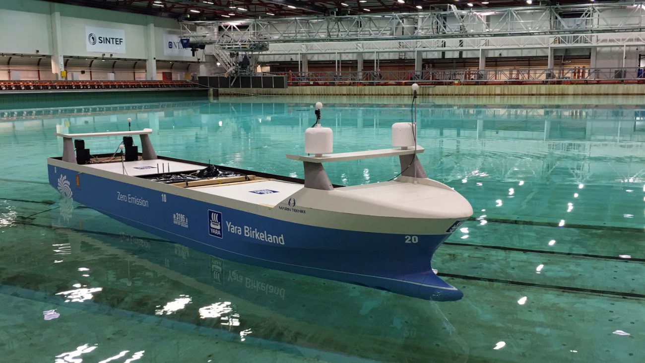 A noruega cria o primeiro do mundo totalmente offline судоходную empresa