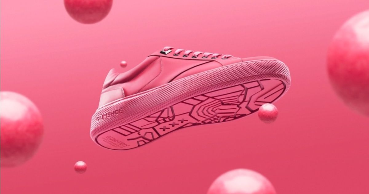 Présente les premières chaussures de sport fabriqués à partir de chewing-gum... 