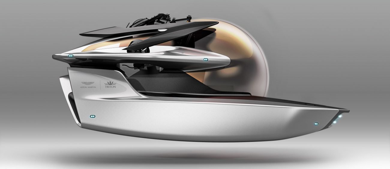 Aston Martin begynner å lage elektrisk ubåt