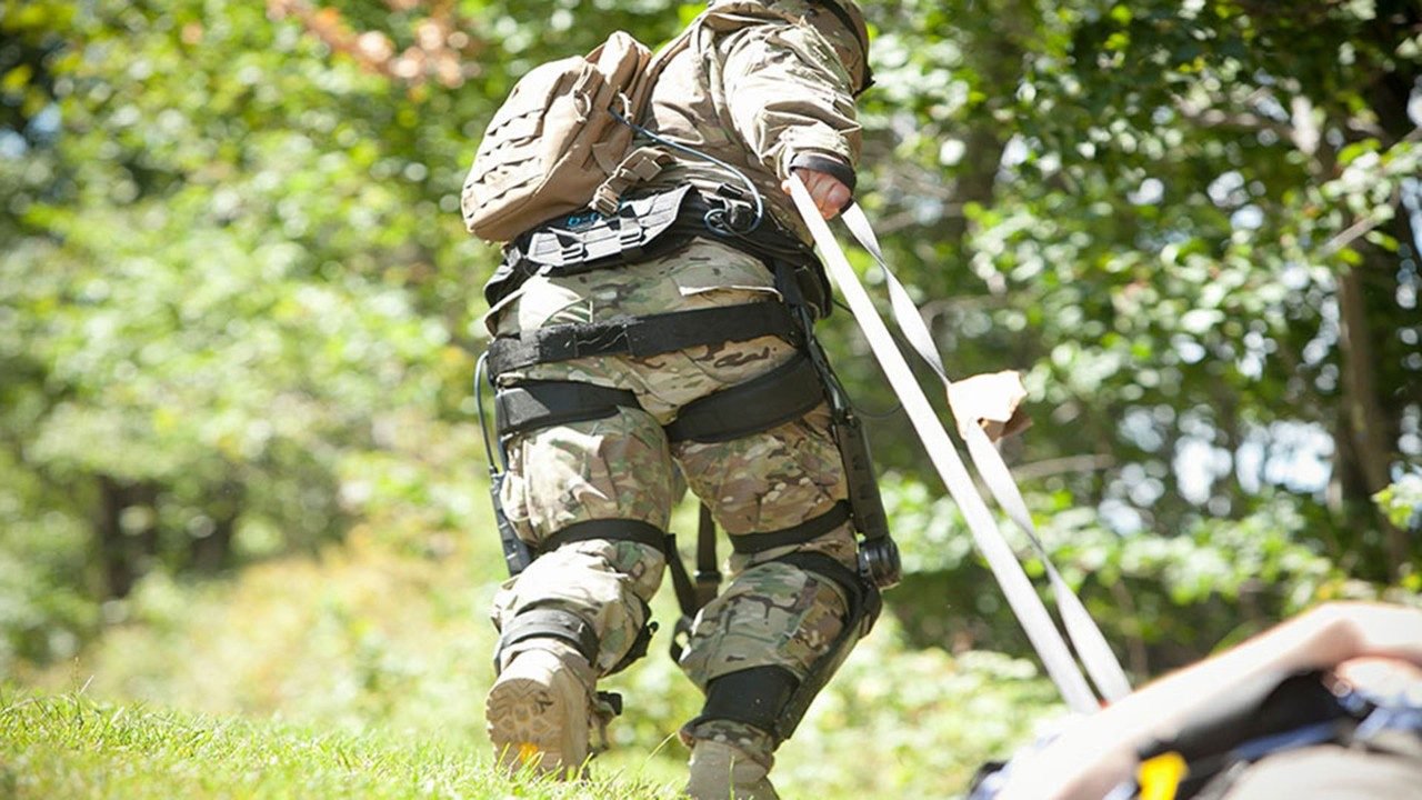 外骨骼从洛克希德*马丁公司将使美国士兵更有弹性