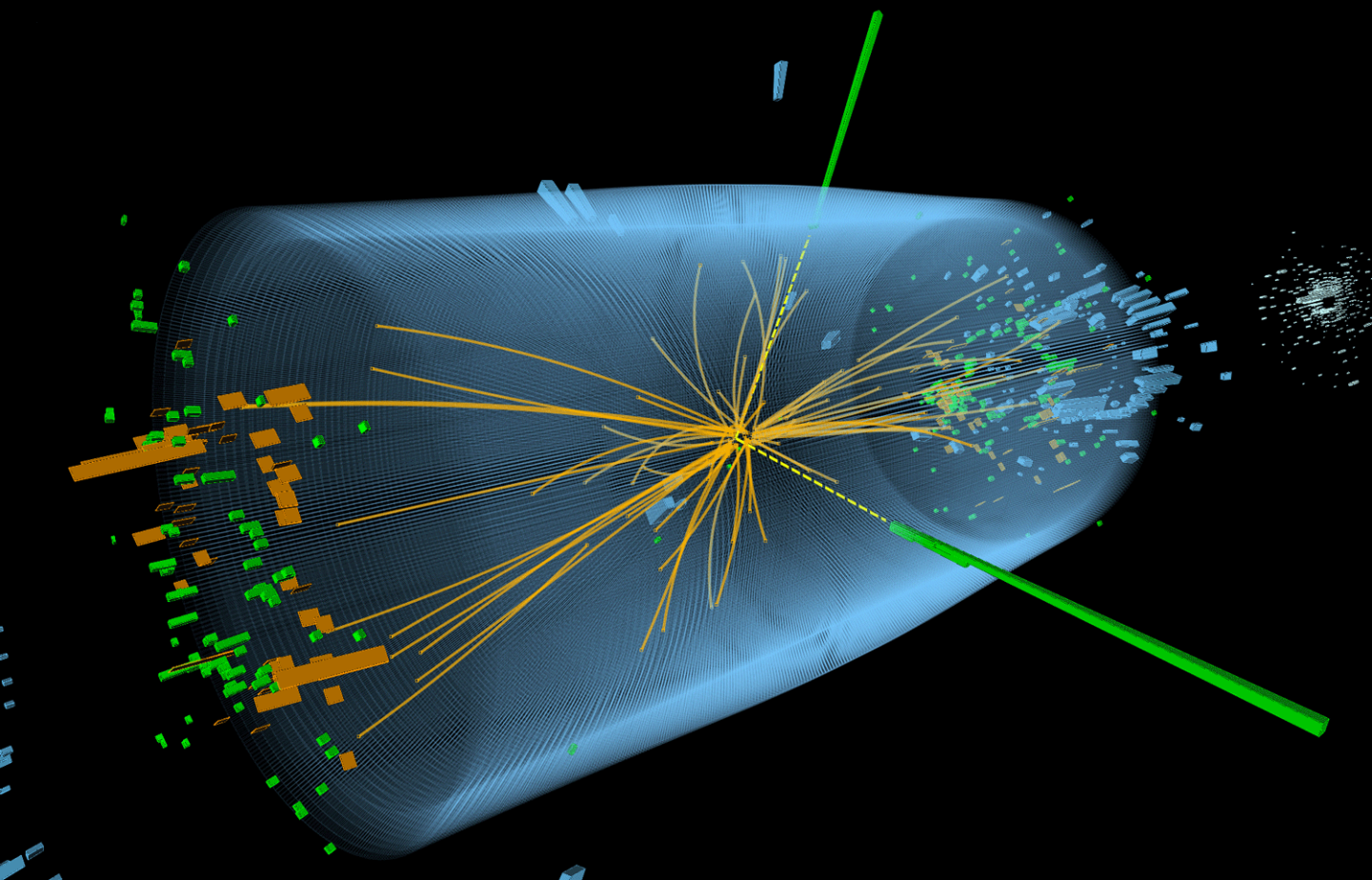वैज्ञानिकों के लिए खोज रहे हैं कणों की हानि, बड़े hadron कोलाइडर