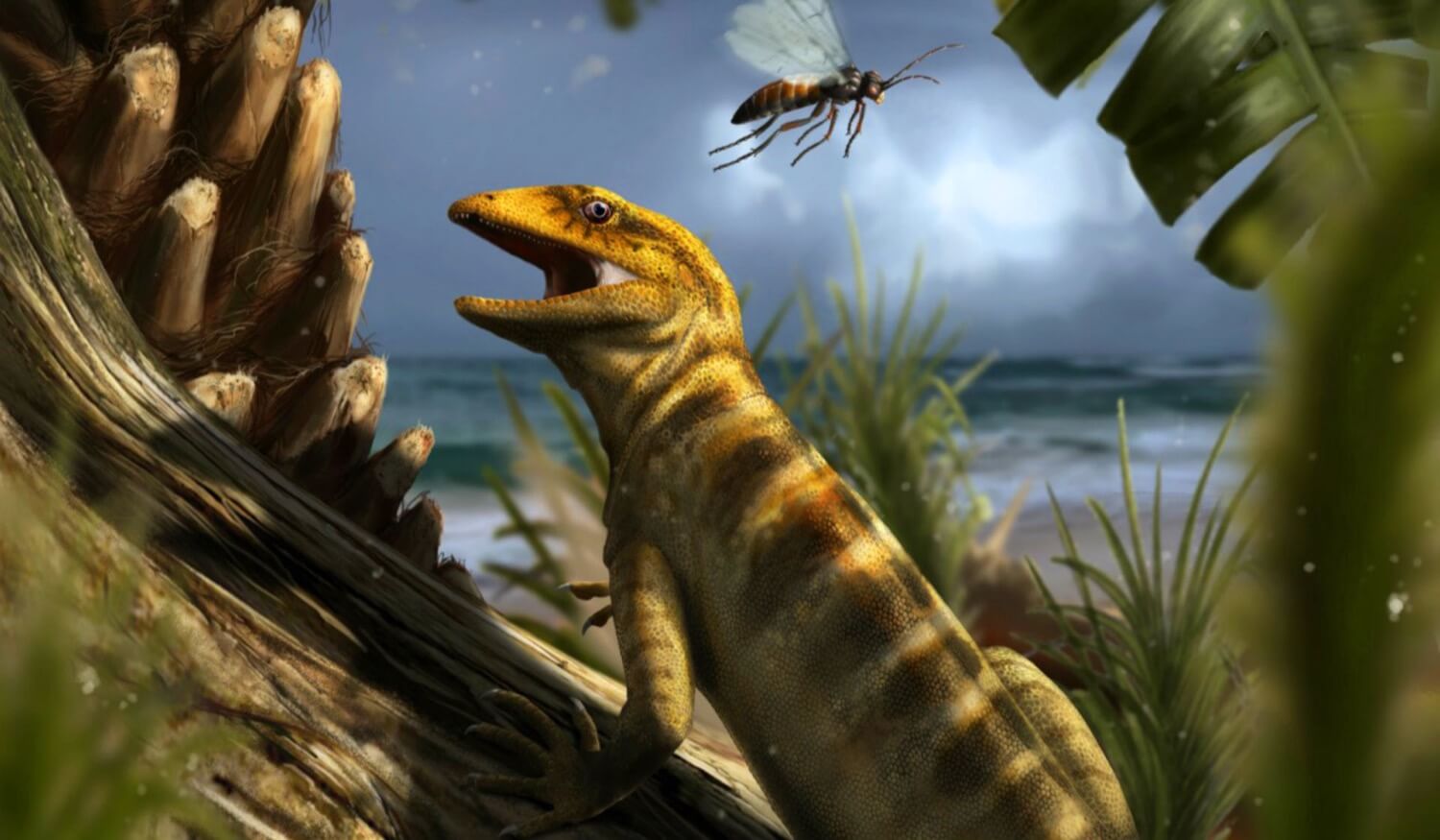 Se ha encontrado el primer antepasado de serpientes y lagartos, que vivió 240 millones de años