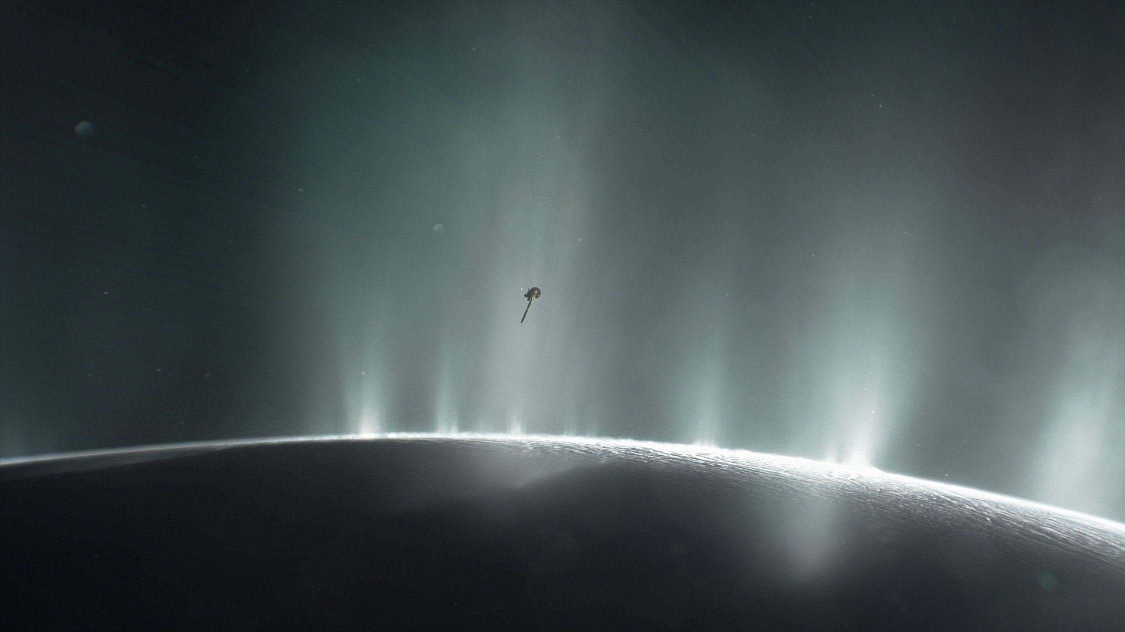 På Enceladus funnet nødvendig for livet ingredienser