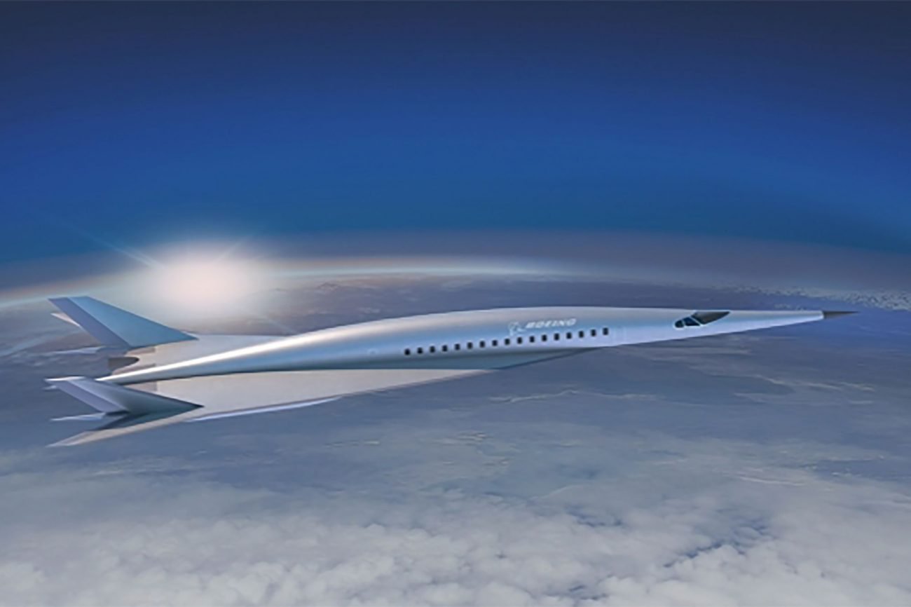 Die Firma Boeing wurde das Konzept der гиперзвукового Passagierflugzeugs
