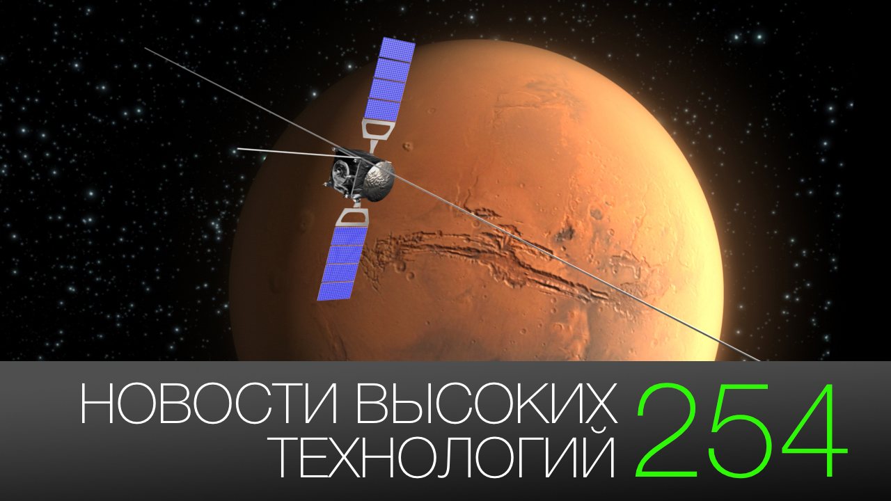 #nyheter högteknologi 254 | vatten på Mars och i rymden enheten på vatten
