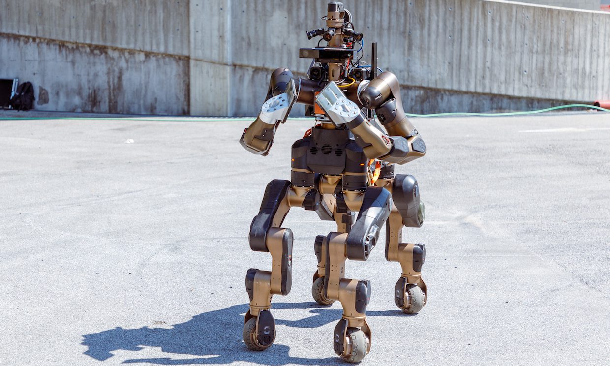 Centauro: robot-centaur for frelse