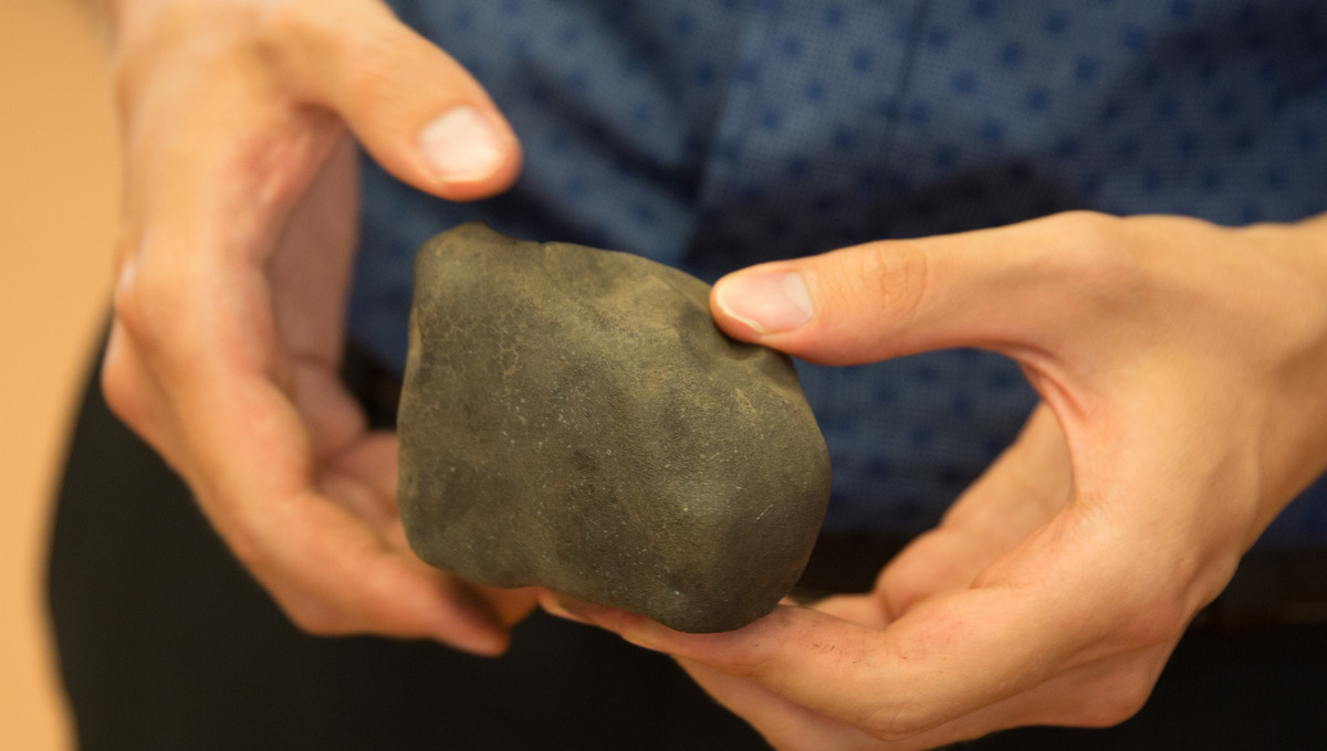 Meteor har brakt til Jorden, et mineral som ikke finnes på planeten. Er dette mulig?