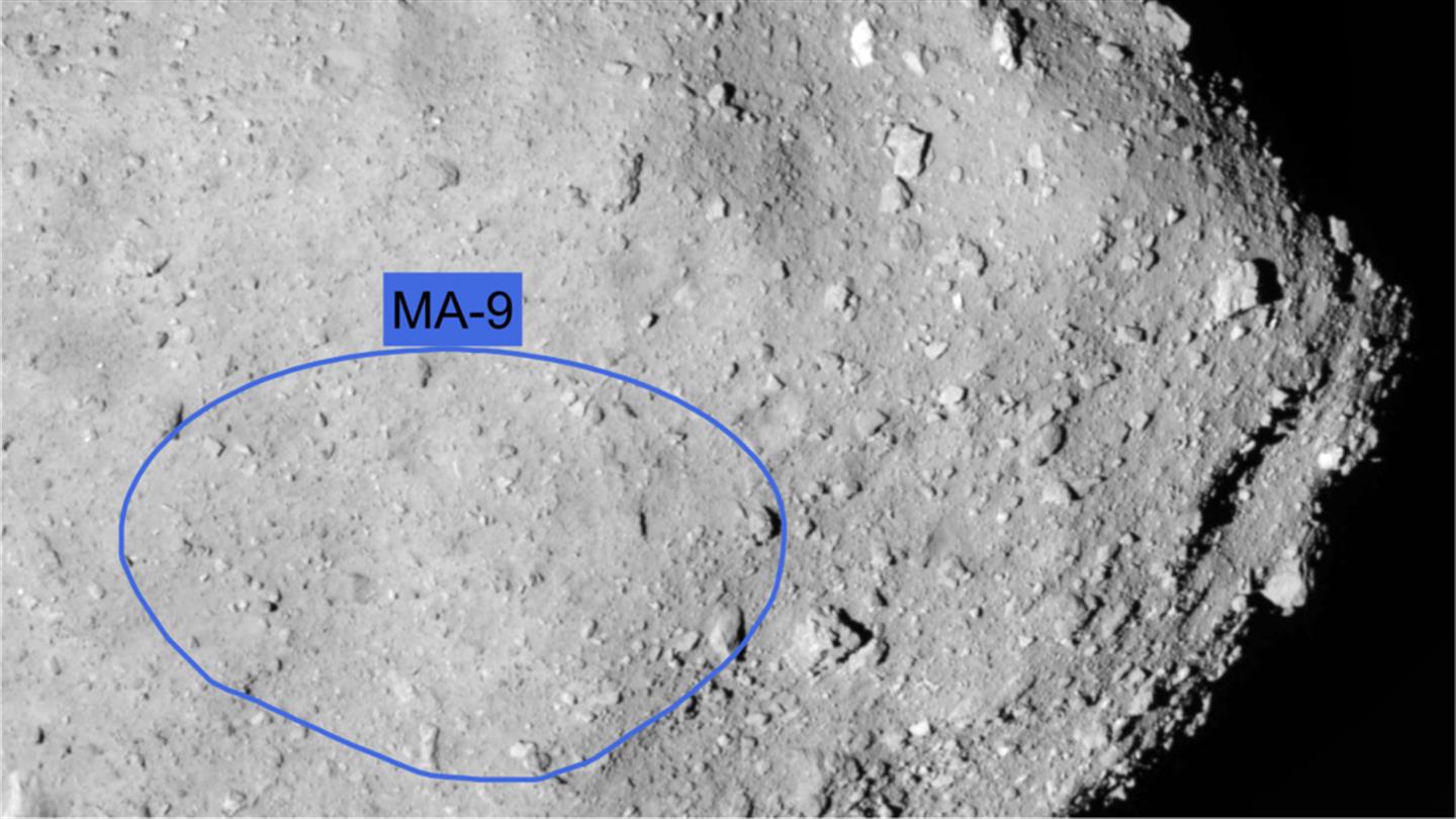 Вчені вибрали місця посадок на астероїд Рюгу в рамках місії «Хаябуса-2»