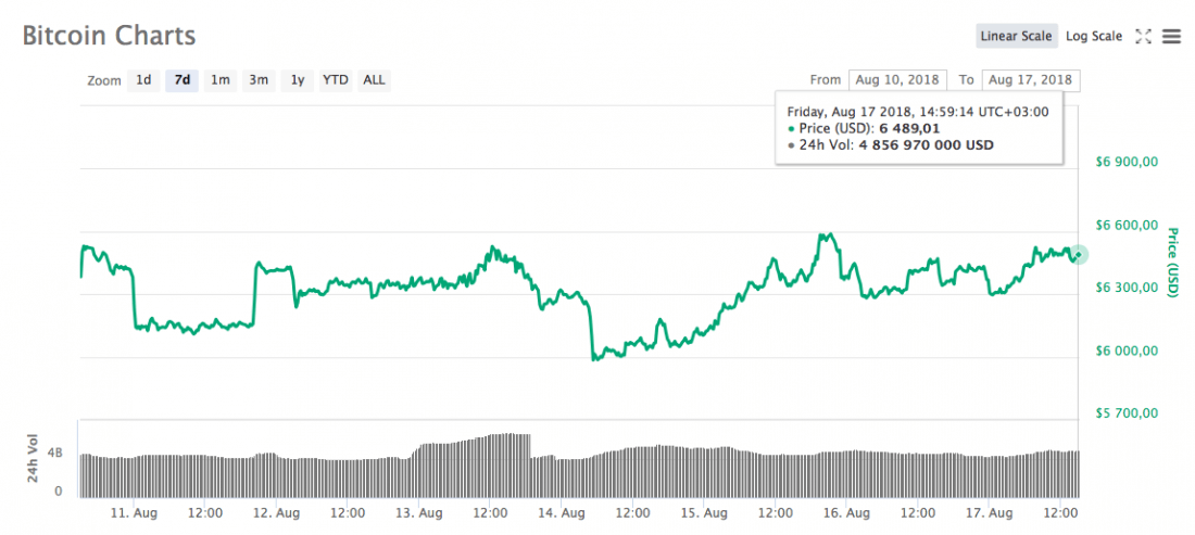 Bitcoin radicata a livello di 6500 dollari — se continuare la crescita? Il parere dell'esperto russo