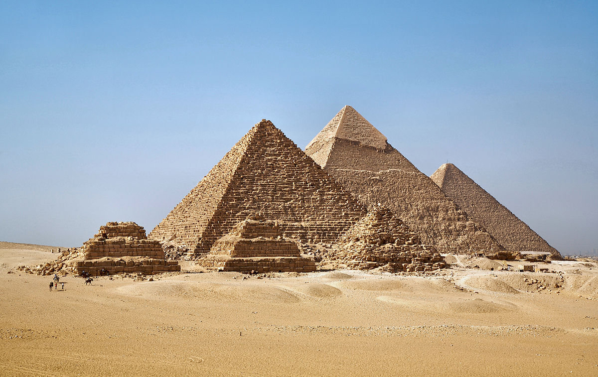 Egyptens makt: den Stora pyramiden i Giza koncentrat elektromagnetisk energi