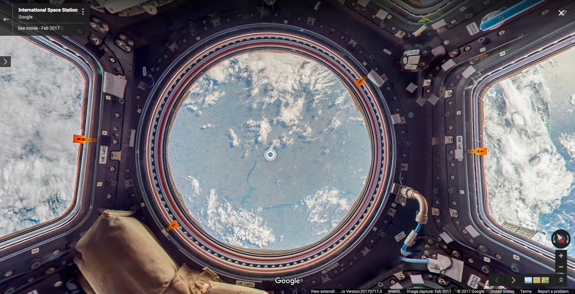 Harz, der Durchschuss durch das Loch auf der ISS, war genug
