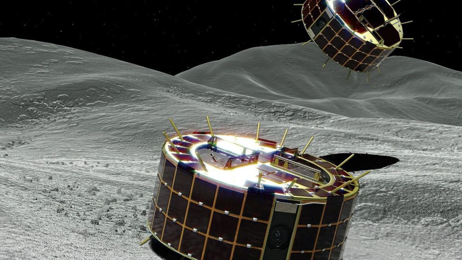 Japansk Rovers vellykket landing på overflaten av asteroiden og sendt tilbake de første bildene