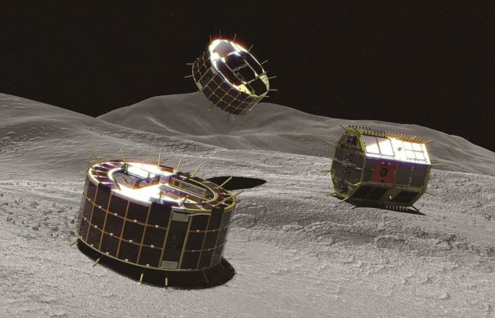 Japon sondası «Хаябуса-2» bıraktı asteroid Рюгу iki rovera