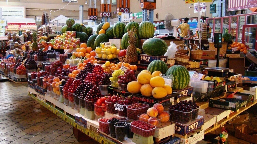 المنتجات بيتكوين: Bessarabian السوق في كييف بدأ قبول cryptocurrency