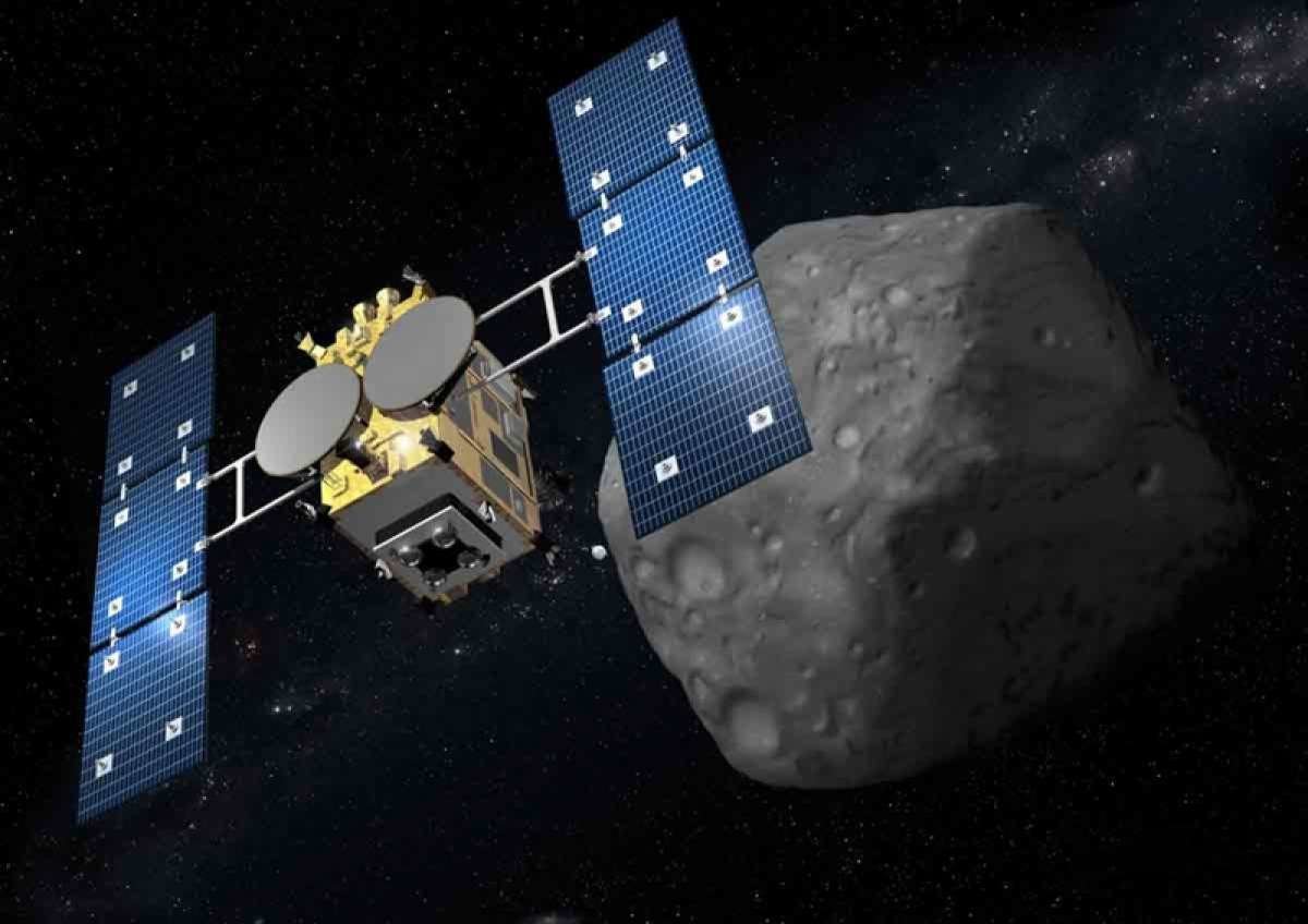 Özellik yüzey asteroid Рюгу misyonu tehlikeye japon sonda
