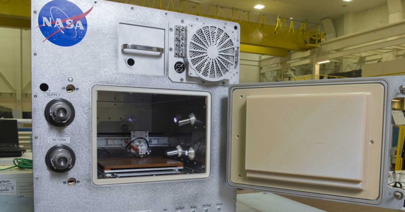 3D打印机从美国航空航天局会把塑料废物进入工具直接进入轨道