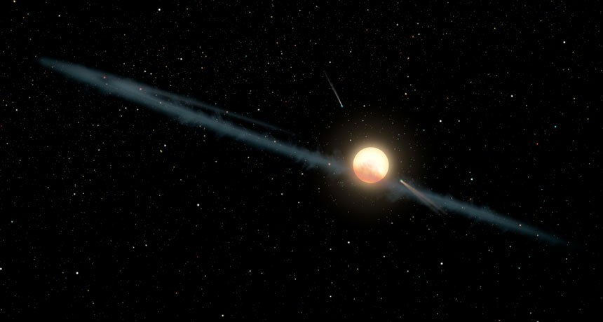 Astronomlar bulduk başka bir «sonuç» yıldız