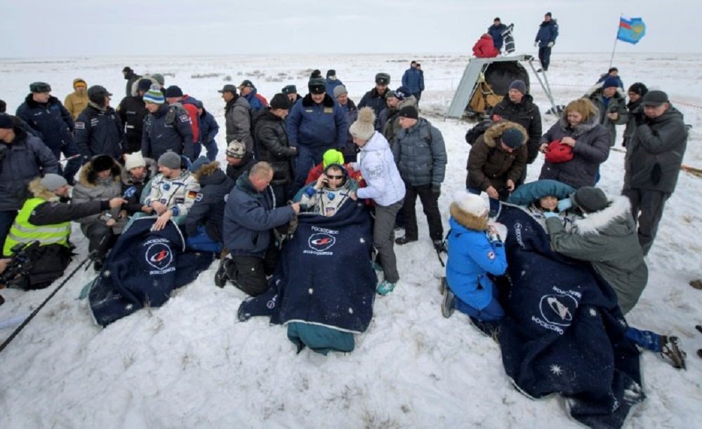 L'equipaggio della ISS è tornato in modo sicuro a Terra e ha portato le prove spaziale sabotaggio