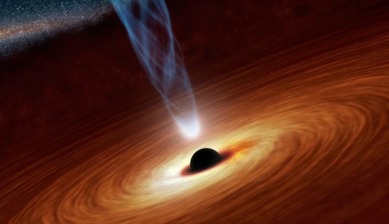 A terra está sob a mira de сверхмассивной de um buraco negro: é de se temer?