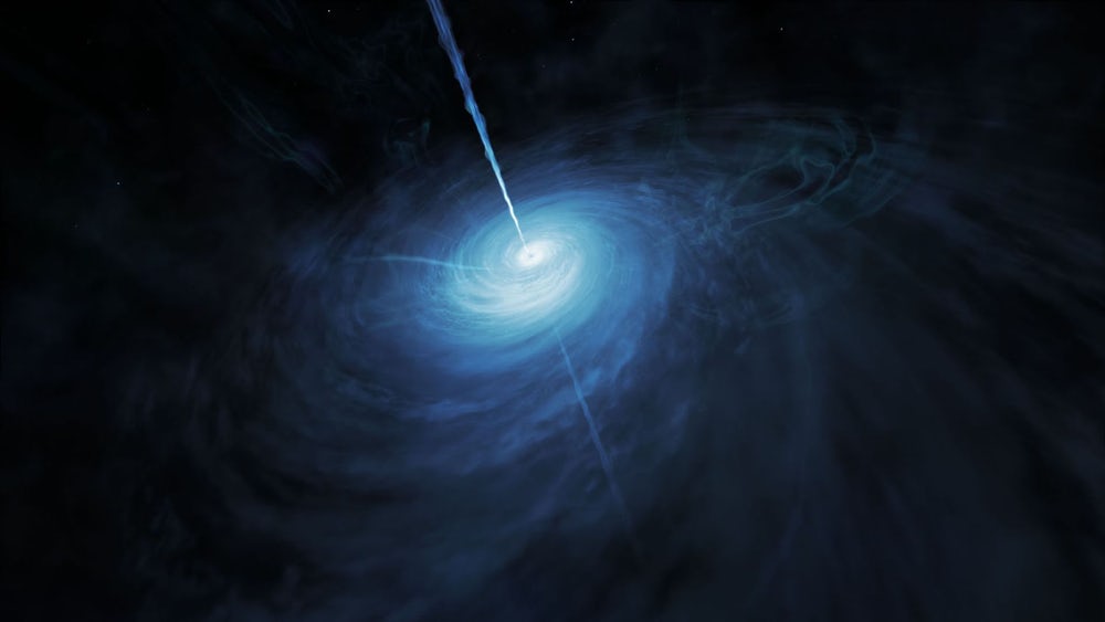 Discovered the brightest quasar in the Universe. It 600 trillion times brighter than our Sun