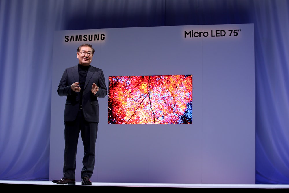 #CES | Samsung visade en ny modulär microspathodon TV