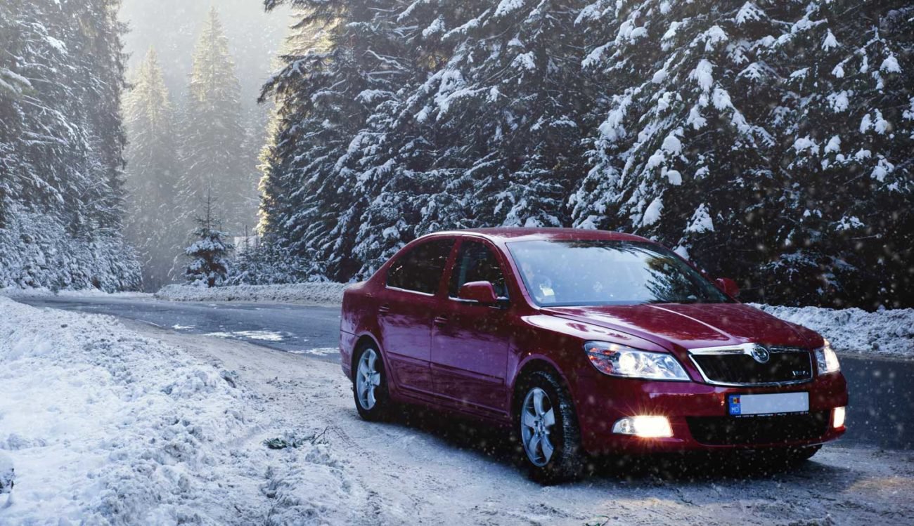 Cars will not freeze the material, repelling the ice