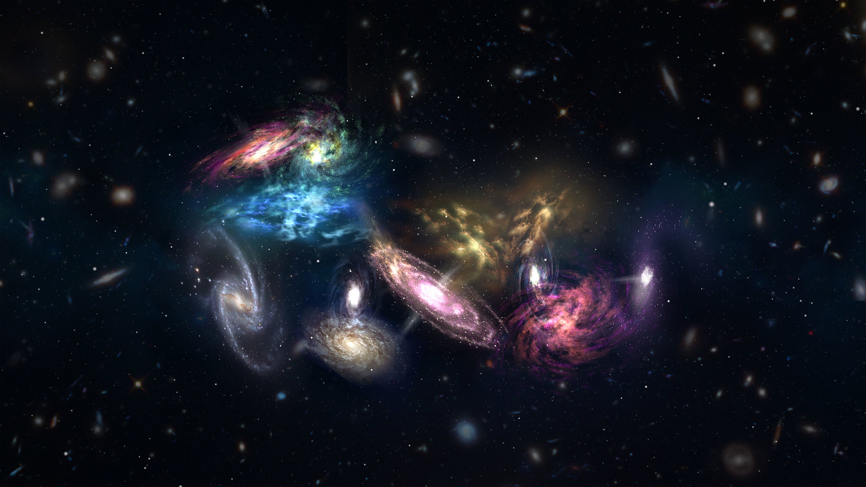 In zwei Galaxien fanden überhaupt nicht die dunkle Materie. Was ist Los?