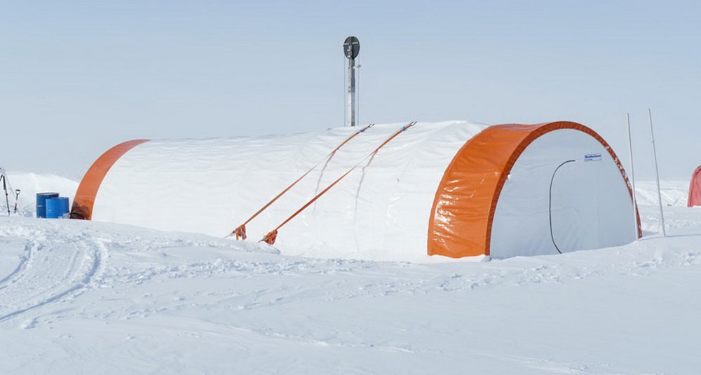一个原型钻井平台开发用于火星将面对在南极洲