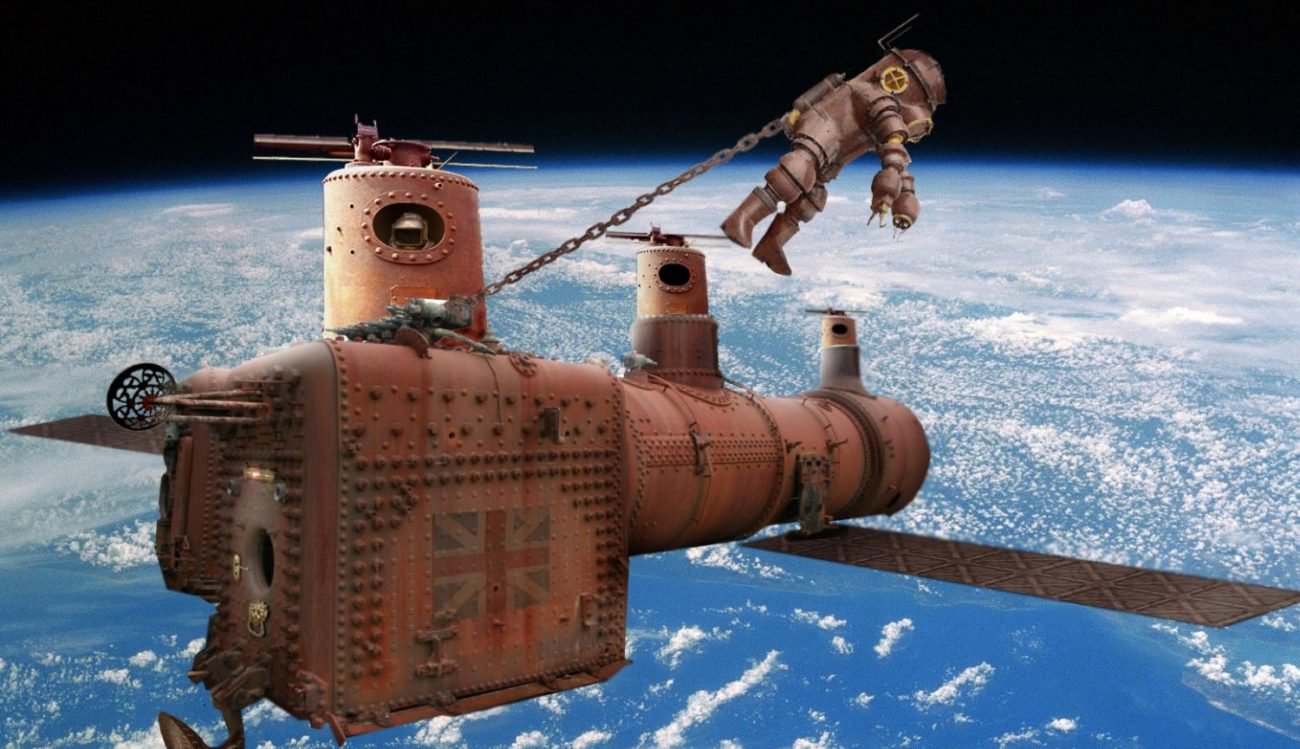 Steampunk close: developed the concept of steam space probe