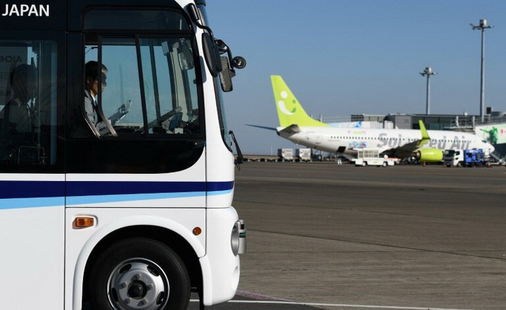 Tokyo Flughafen bietet Dienstleistungen unbemannten Transport während der Olympischen Spiele 2020