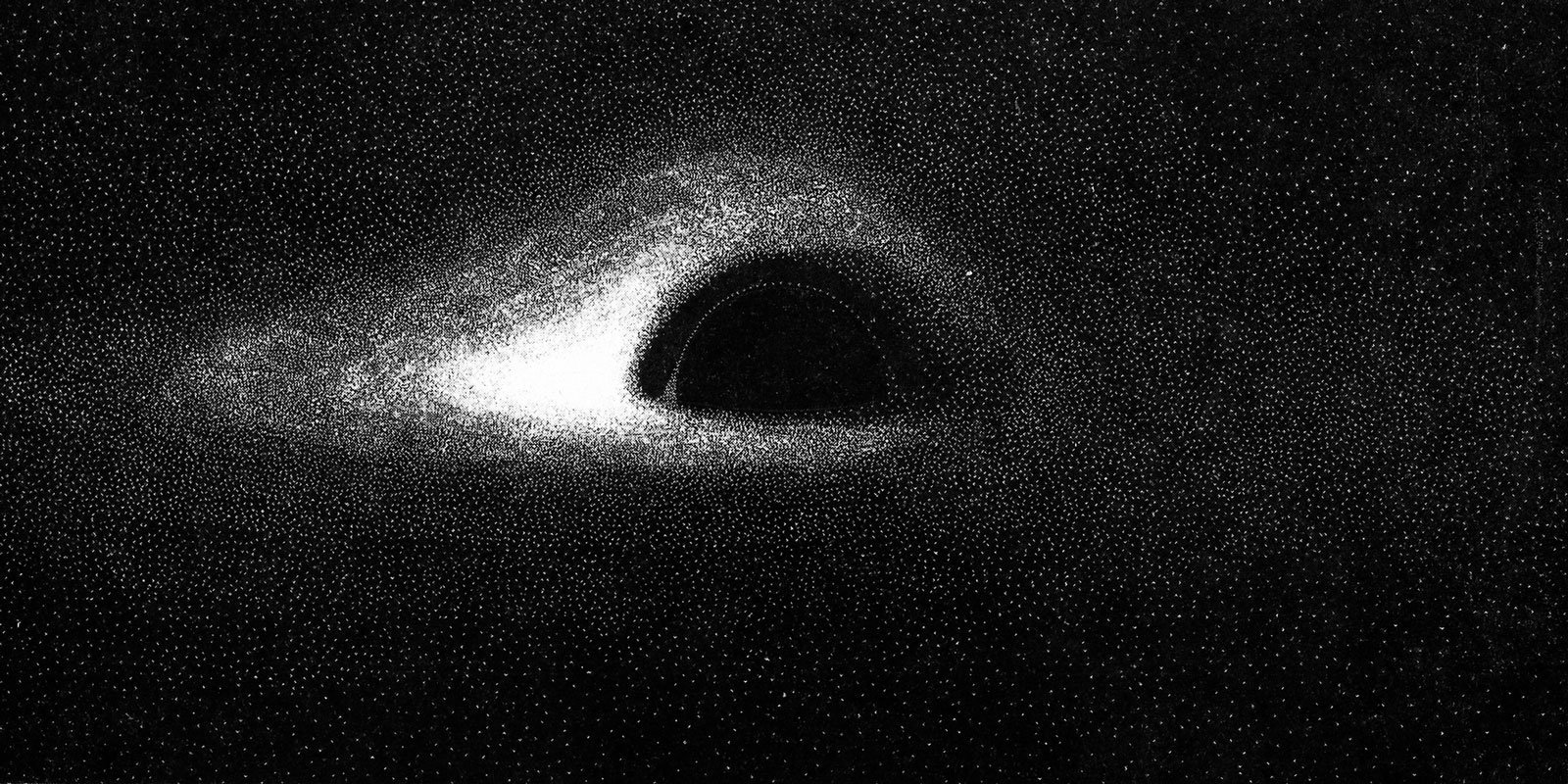 Patlama sırasında bir kara delik sanki bir tür «ışık echo»