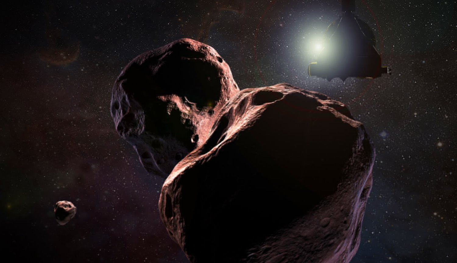 سر جديدة بالنسبة العلماء: لماذا الكويكب ألتيما ثول لديه مدبب الشكل ؟ 