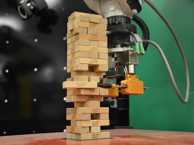 The robot learned how to play jenga. Why is it important