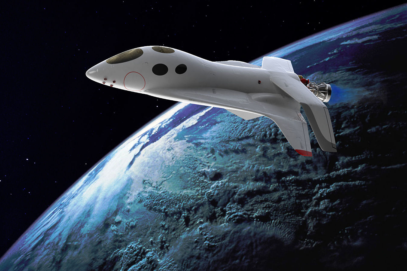 Russland er å utvikle en turist spaceplane