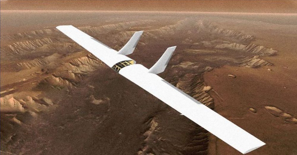 Les ingénieurs ont proposé d'explorer Mars avec l'aide de pneumatiques UAV