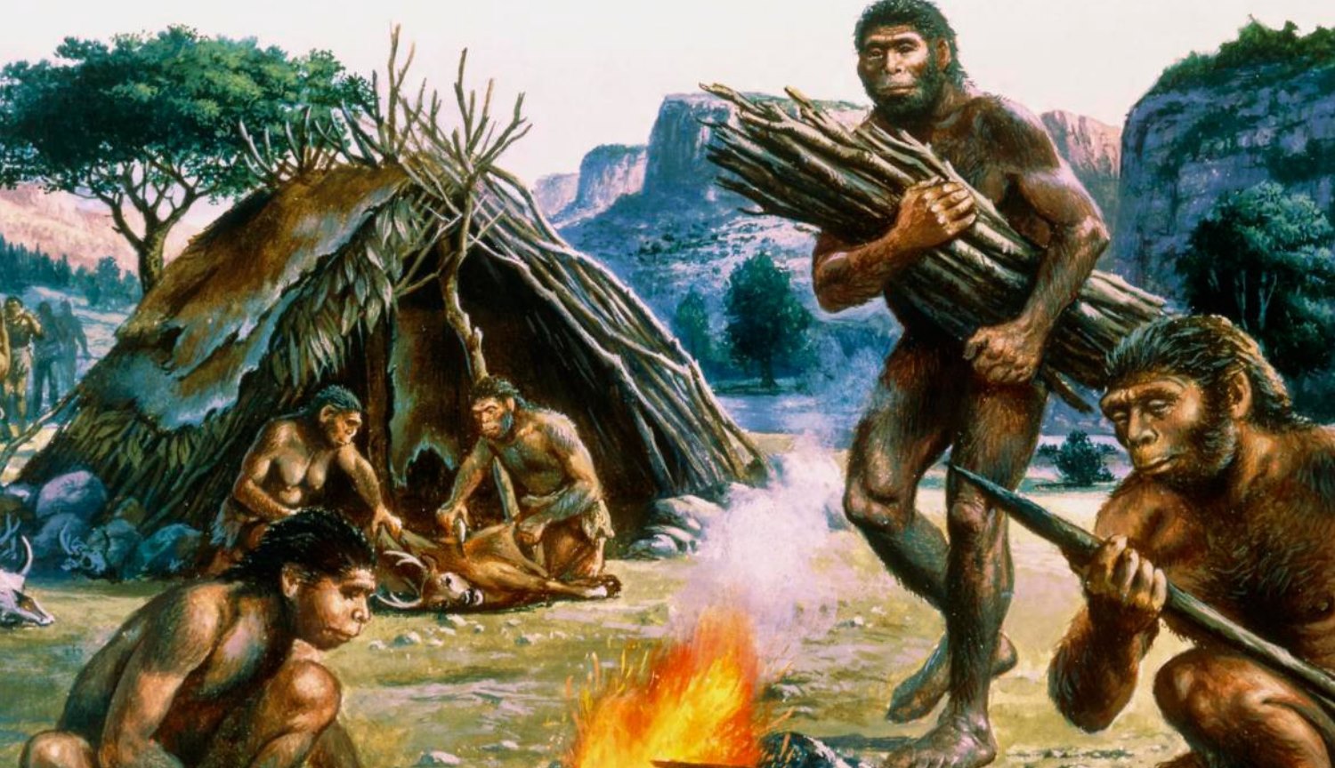 Les artistes de mal dépeint l'homme de néandertal: vous avez trouvé un témoignage de leur ligne de posture