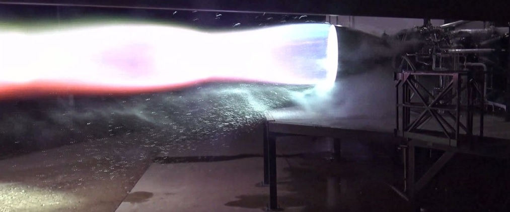 SpaceX conducted the first test firing of a new engine for the Raptor ship Starship