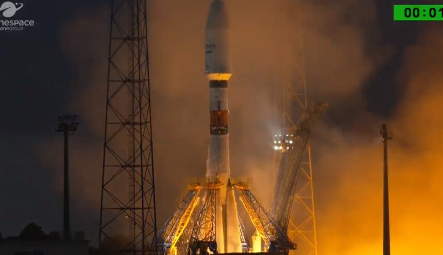 रूसी अंतरिक्ष एजेंसी का शुभारंभ किया गया है छह उपग्रहों के लिए OneWeb की तैनाती वैश्विक इंटरनेट