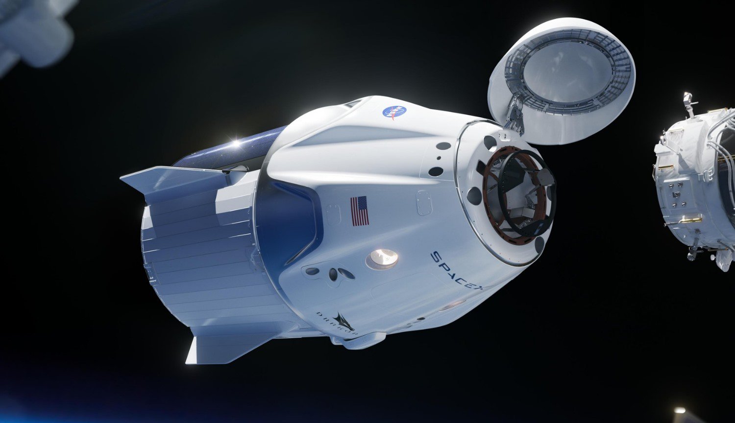 Draken Crew vehicle framgångsrikt dockad till ISS