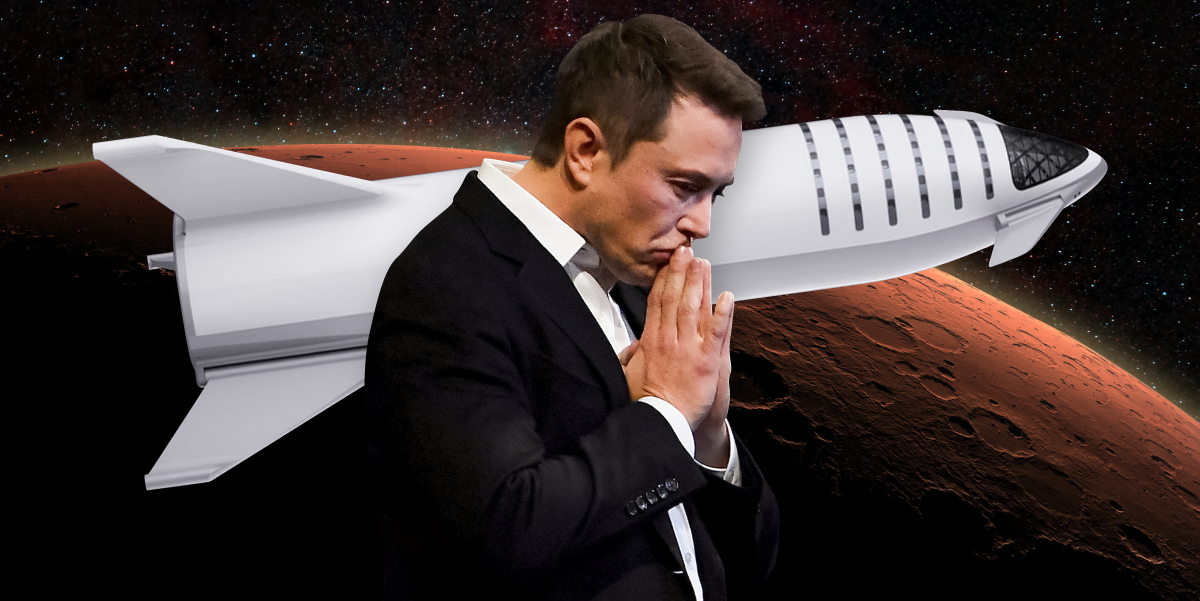 Från Elon musk var ett helvete av en svår två veckor