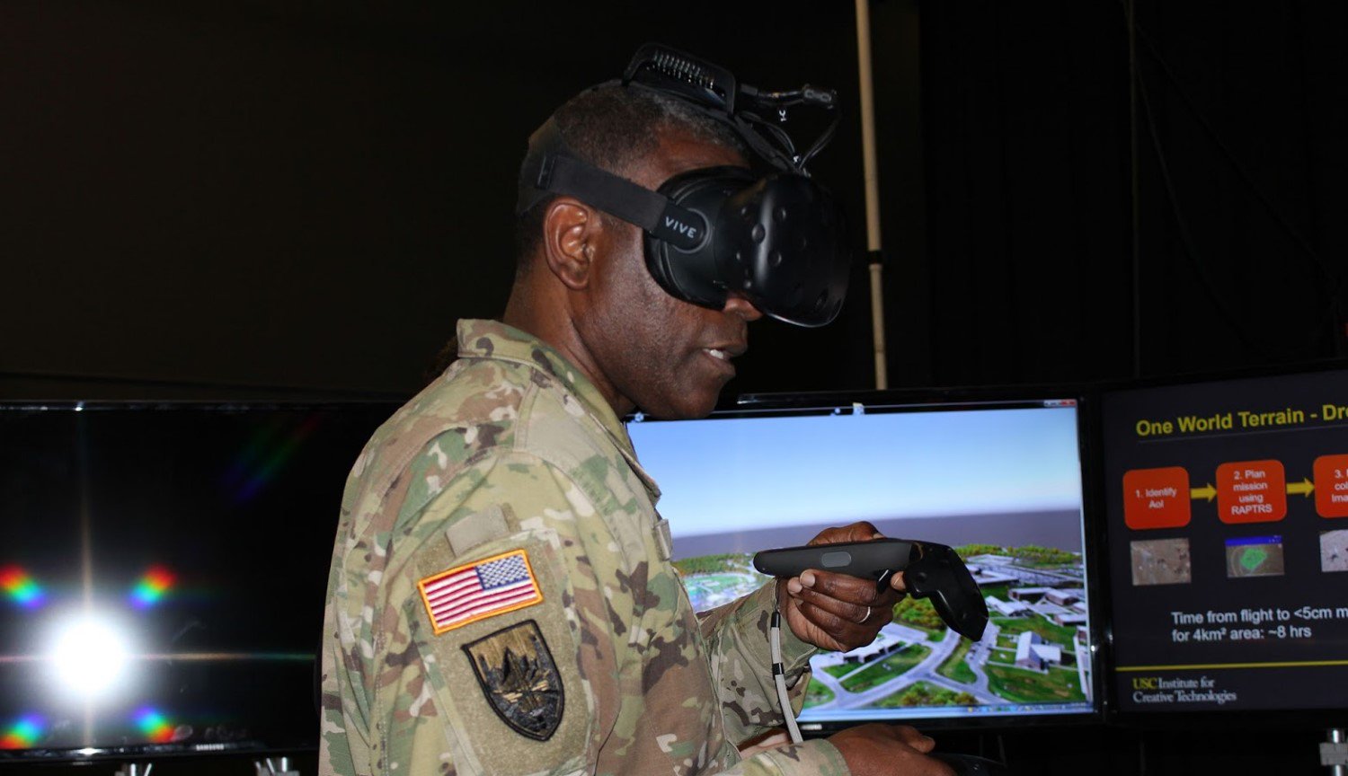 L'armée AMÉRICAINE met au point un système pour la formation des soldats à l'intérieur de la réalité virtuelle