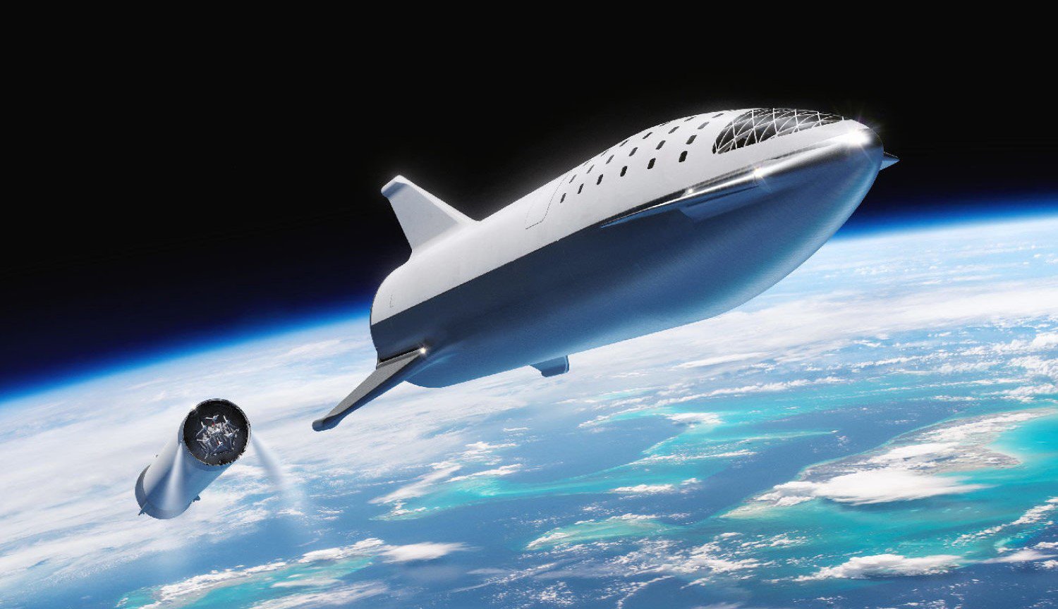SpaceX deneyimli termal koruma araç Starship