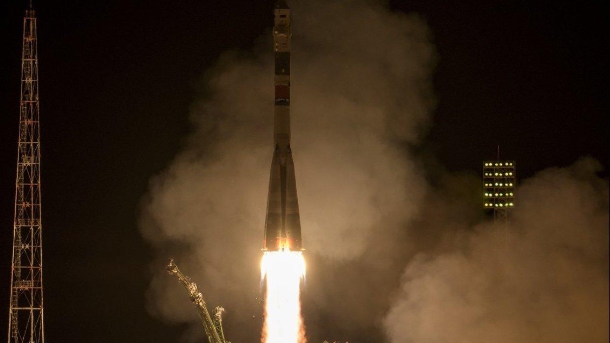 Екіпаж «Союз МС-10» прилетів на МКС на новому кораблі