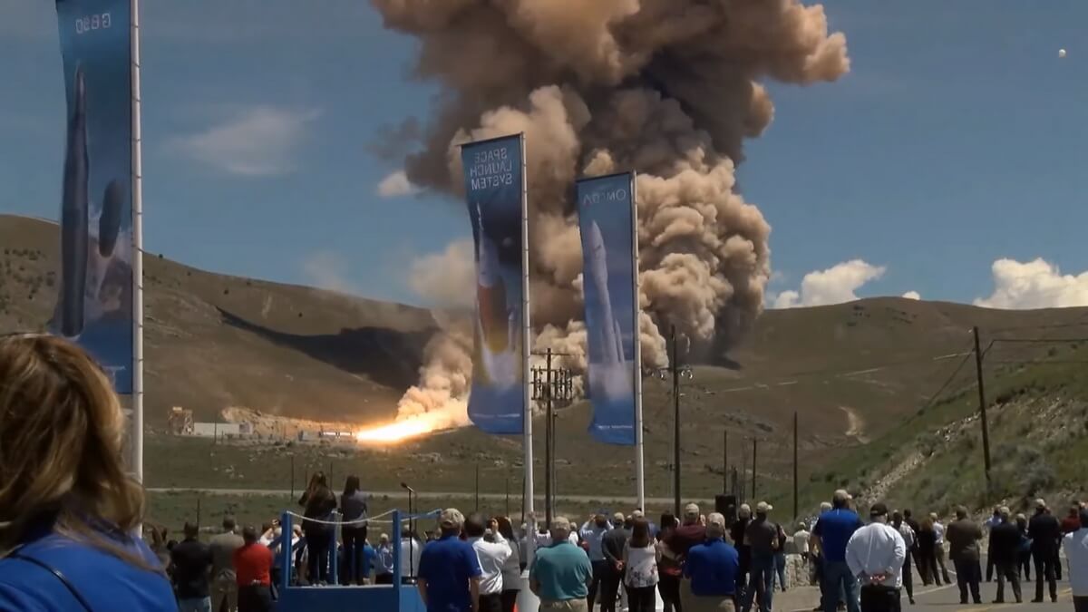 #video | Ugello di un nuovo missile Omega per l'air FORCE degli stati UNITI è esploso durante il test