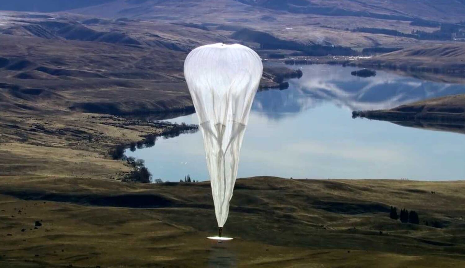 Der Ballon von Google verteilt das Internet ohne Unterbrechung 223 Tage